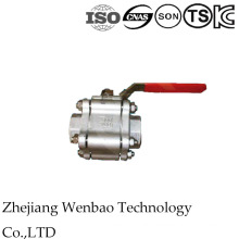 3PC High Pressure Stainless Steel Ball Valve with Butt-Welding Type